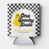 ワンダドグ不気味ロヴィハロウィンファースト誕生日 缶クーラー (正面)