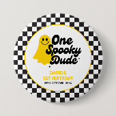 ワンダドグ不気味ロヴィハロウィンファースト誕生日 缶バッジ (正面)