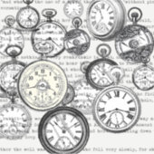 ワンダビクトリアンランドの懐中時計のアリス シール (正面)