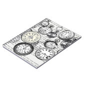 ワンダビクトリアンランドの懐中時計のアリス ノートブック (左側)