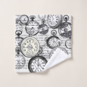 ワンダビクトリアンランドの懐中時計のアリス バスタオルセット (ウォッシュタオル)