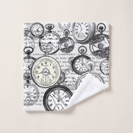 ワンダビクトリアンランドの懐中時計のアリス バスタオルセット (ウォッシュタオル)