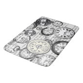 ワンダビクトリアンランドの懐中時計のアリス バスマット (アングル)