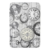 ワンダビクトリアンランドの懐中時計のアリス バスマット (正面縦)