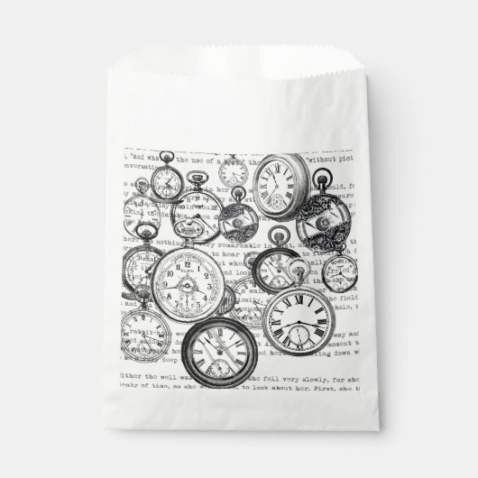 ワンダビクトリアンランドの懐中時計のアリス フェイバーバッグ (正面)