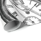 ワンダビクトリアンランドの懐中時計のアリス ラッピングペーパー (ロールコーナー)