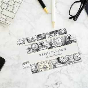 ワンダビクトリアンランドの懐中時計のアリス 名刺