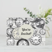 ワンダビクトリアンランドの懐中時計のアリス 招待状 (スタンド正面)