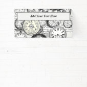 ワンダビクトリアンランドの懐中時計のアリス 横断幕 (インサイチュ)