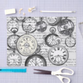 ワンダビクトリアンランドの懐中時計のアリス 薄葉紙 (クラフト)