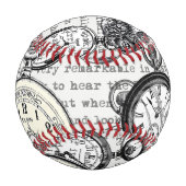 ワンダビクトリアンランドの懐中時計のアリス 野球ボール (正面)