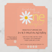 ワンダフルな彼女の招待 招待状 (正面/裏面)