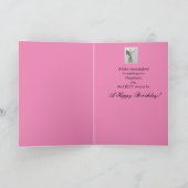 ワンダフルゴッドマザーハッピーバースデーハチドリ カード (内部)