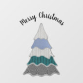 ワンダフルスウェッターマリークリスマスツリー ウィンドウサイン (シート)