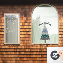 ワンダフルスウェッターメリークリスマスツリー ウィンドウサイン