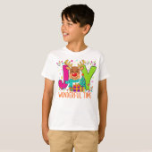 "ワンダフルタイムトナカイTシャツ" Tシャツ (正面フル)