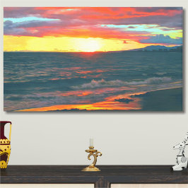 ワンダフルデー1490アート キャンバスプリント