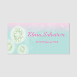 ワンダフルパ素晴らしーフェクトダンデリオン 名札