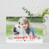 ワンダフルライフペットホリデーフォトカード シーズンカード (スタンド正面)