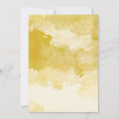 ワンダフルワールド ヴィンテージ スーツケース 1歳の誕生日 招待状 (裏面)