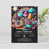 ワンダフル アイスクリーム バースデー 招待状 (スタンド正面)