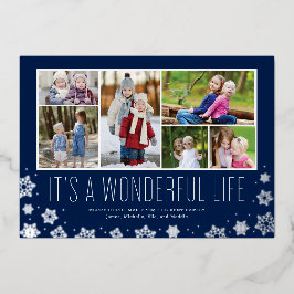 ワンダフル・ライフ マルチフォト ホリデー カード