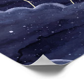 ワンダブルームーンアートプリント ポスター (角)