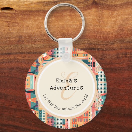 ワンダラストお洒落ドリームスケープ冒険家 キーホルダー (裏面)