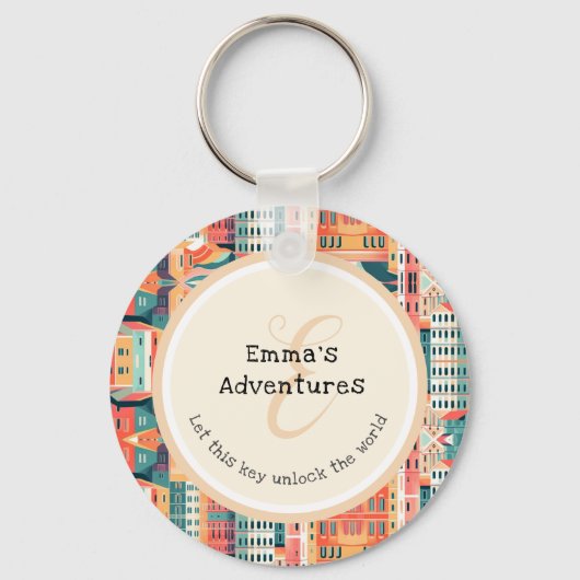 ワンダラストお洒落ドリームスケープ冒険家 キーホルダー (裏面)