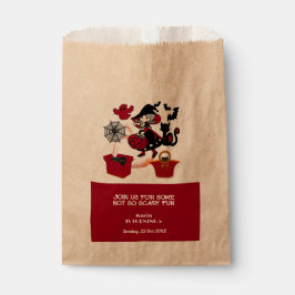 ワンダリングウィッチハロウィーンスパイダーウェブ子供の誕生日 フェイバーバッグ