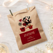 ワンダリングウィッチハロウィーンスパイダーウェブ子供の誕生日 フェイバーバッグ (クリップ留めされた状態)