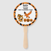 ワンダリングウィッチレイヴンハロウィーンパンプキンス誕生日 ハンドファン (裏面)