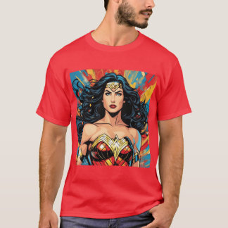 ワンダーウーマンの友達と家族 Tシャツ