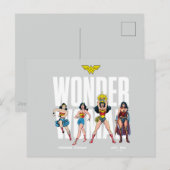 ワンダーウーマンレジェンズフォーエバー グラフィック ポストカード (正面/裏面)