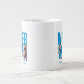 ワンダーウーマンレジェンド永遠グラフィック ジャンボコーヒーマグカップ (正面)