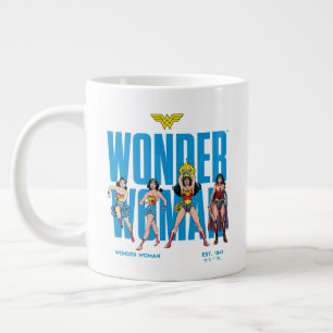 ワンダーウーマンレジェンド永遠グラフィック ジャンボコーヒーマグカップ