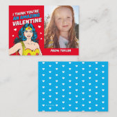 ワンダーウーマン | ハッピーバレンタインデー ノートカード (正面/裏面)