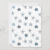 ワンダーザシーシャーク1st誕生日パーティー 招待状 (裏面)