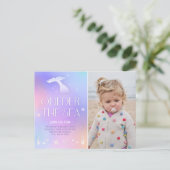 ワンダーザシースパークお洒落リーマーメイド誕生日 ポストカード (スタンド正面)