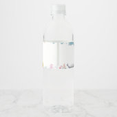 ワンダーザシーパステル誕生日ウォーターボトルラベル ペットボトルラベル (裏面)