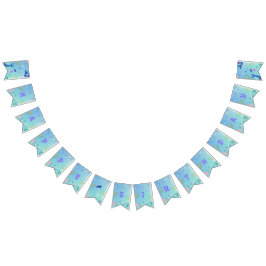 ワンダーザシーファースト誕生日バンティングバナー バンティングフラッグ