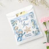 ワンダーザシーボーイ1歳の誕生日かわいい海 フェイバーバッグ (封をした状態)