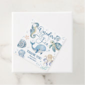 ワンダーザシーボーイ1st誕生日かわいいブルー海 フェイバータグ (インサイチュ)