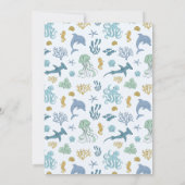 ワンダーザシーボーイ1st誕生日パーティー 招待状 (裏面)