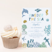 ワンダーザシーボーイ1st誕生日パーティー 招待状