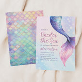 ワンダーザシーマーメイドファースト誕生日 招待状