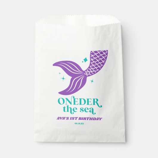 ワンダーザシーマーメイド第1回生誕祭パーティー フェイバーバッグ (正面)