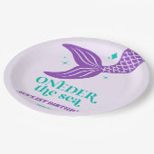 ワンダーザシーマーメイド第1回生誕祭パーティー ペーパープレート (アングル)