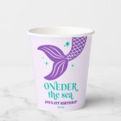 ワンダーザシーマーメイド第1回生誕祭パーティー 紙コップ (裏面)