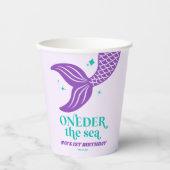 ワンダーザシーマーメイド第1回生誕祭パーティー 紙コップ (正面)
